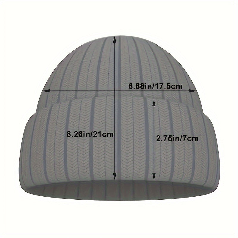 Y2K Cross Pattern Beanie