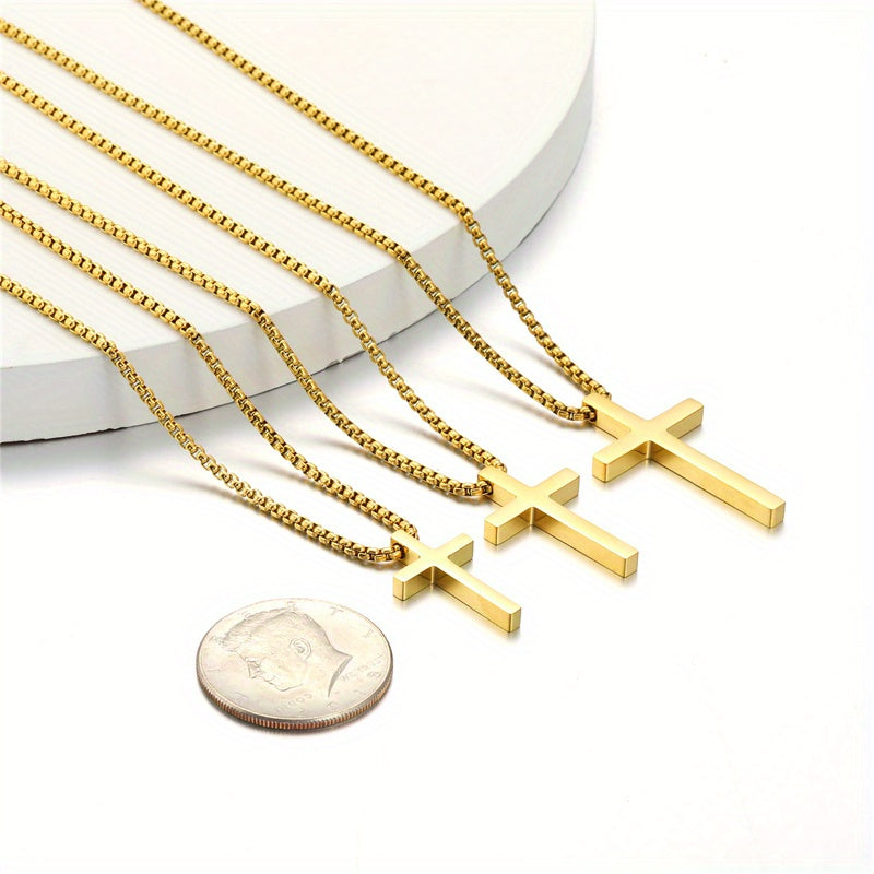 1Pc Cross Pendant Necklace