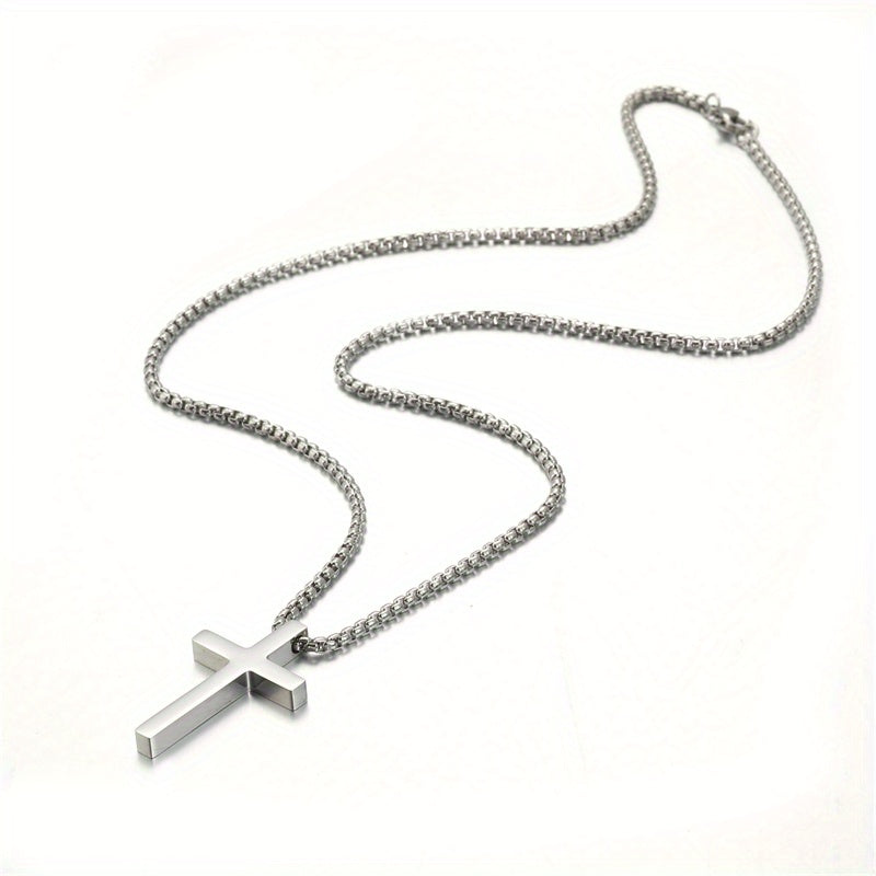 1Pc Cross Pendant Necklace