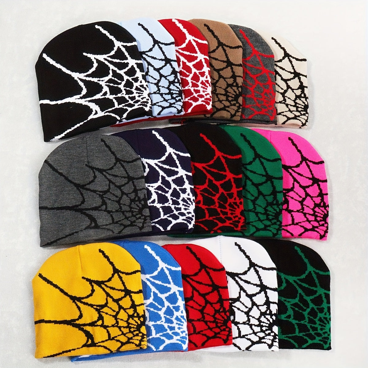 Y2K Spider Web Beanie