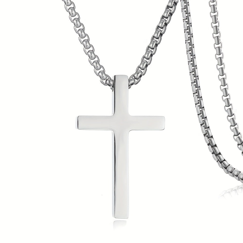 1Pc Cross Pendant Necklace