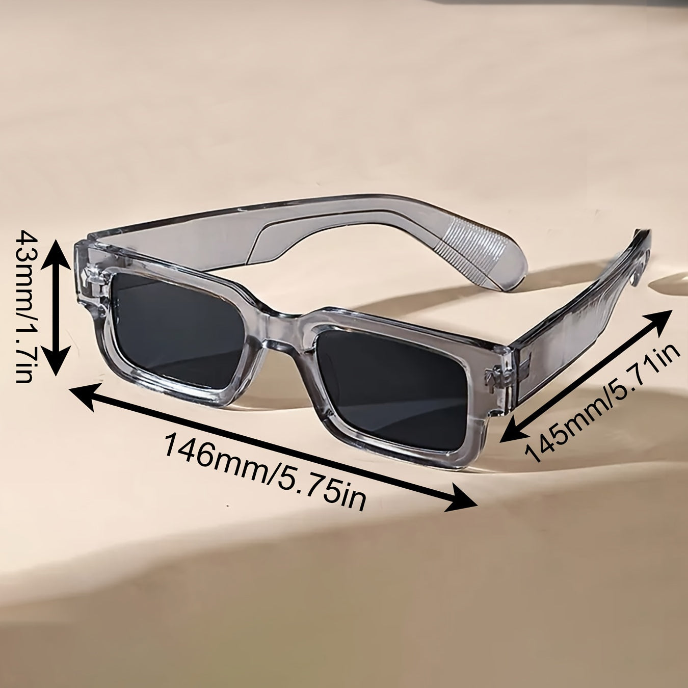 2pcs Retro Sunglasses