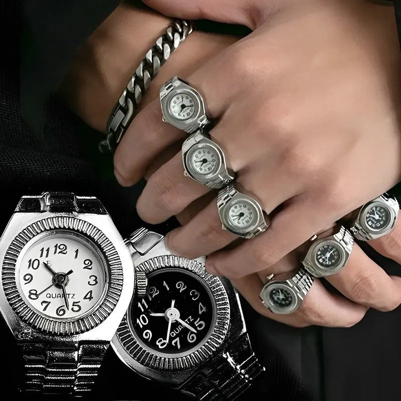 Y2K Punk Watch Rings