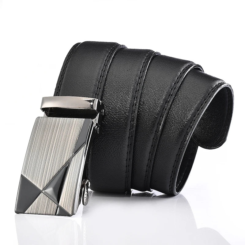 Leather Buckle Belt