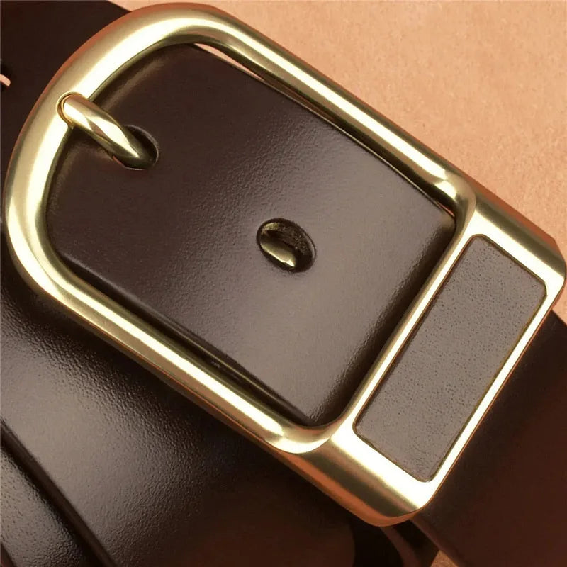 Classy Brown Leather Belt