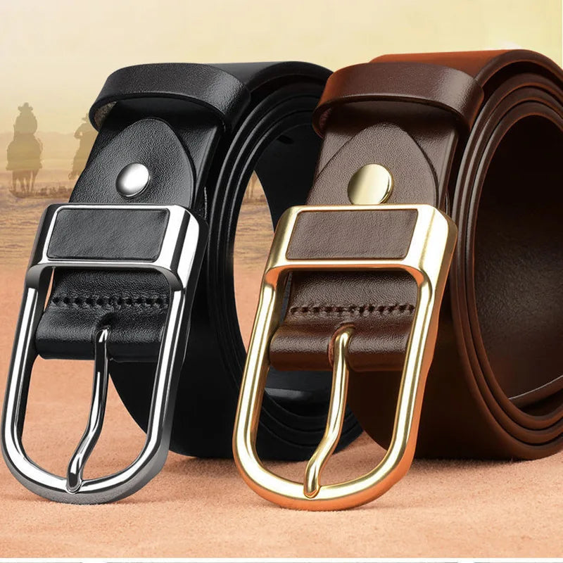 Classy Brown Leather Belt