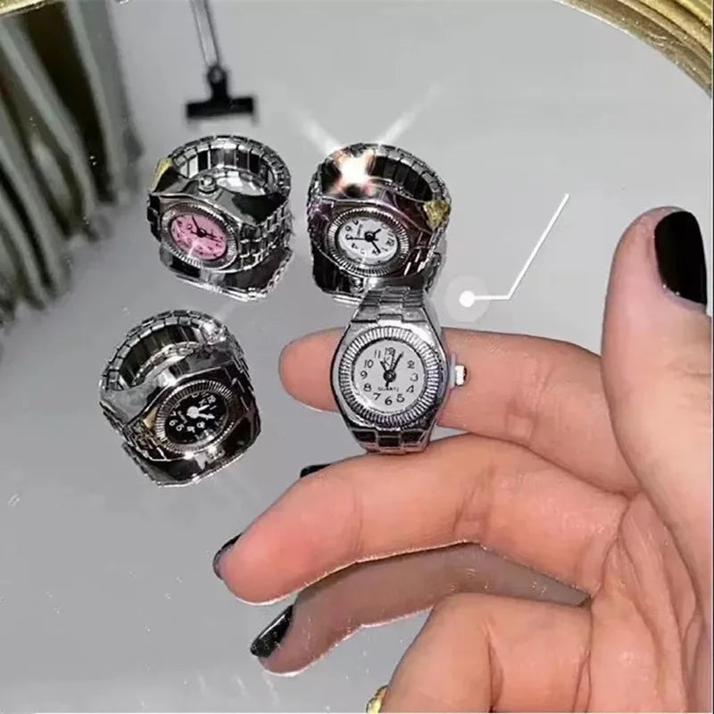 Y2K Punk Watch Rings