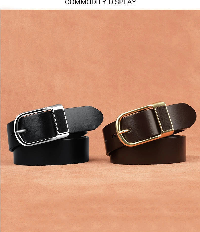 Classy Brown Leather Belt