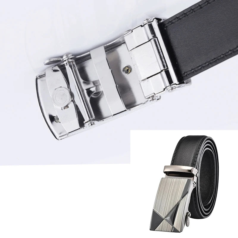 Leather Buckle Belt