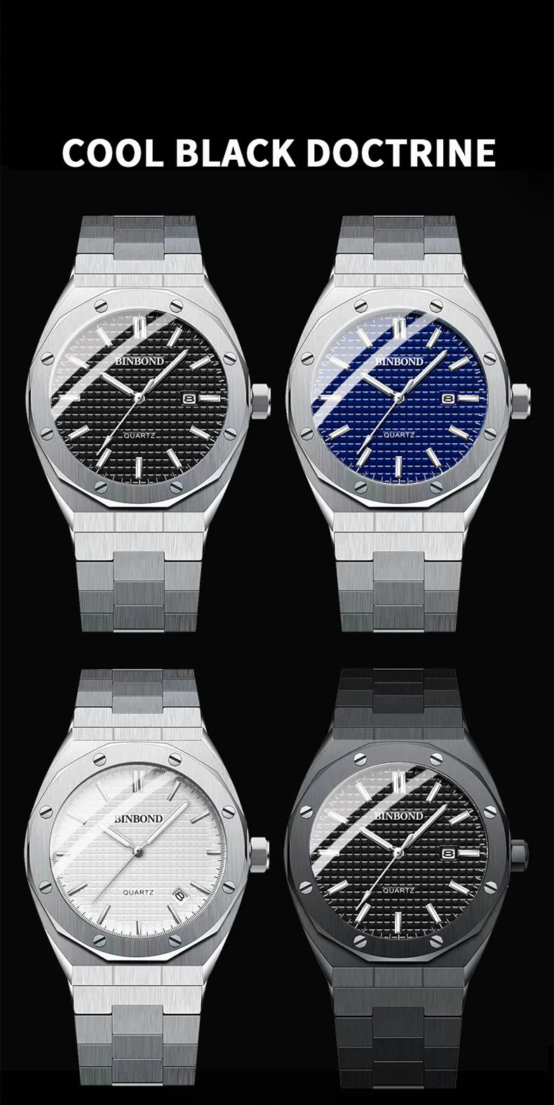 BINBONG Casual Watch