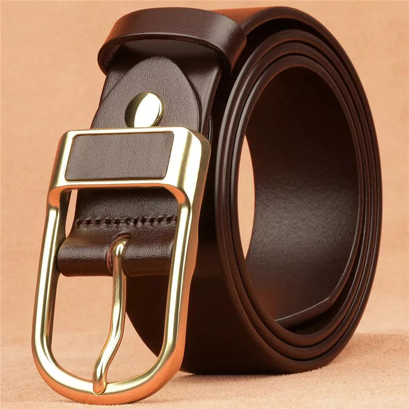 Classy Brown Leather Belt