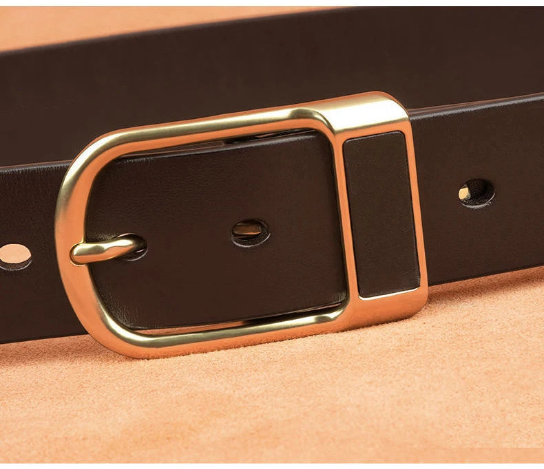 Classy Brown Leather Belt