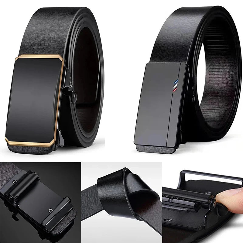 Leather Buckle Belt