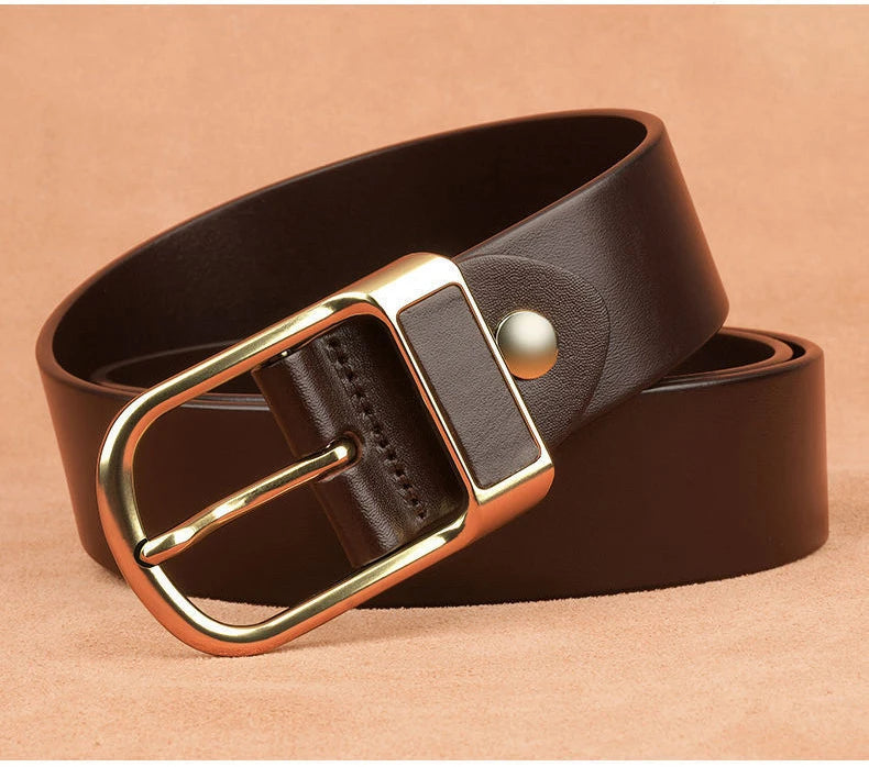 Classy Brown Leather Belt