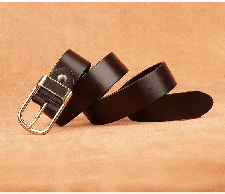 Classy Brown Leather Belt