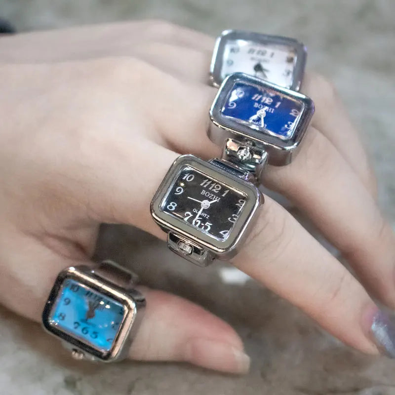 Y2K Punk Watch Rings