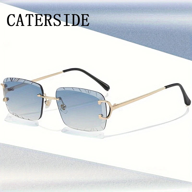 CATERSIDE Rimless Sunglasses