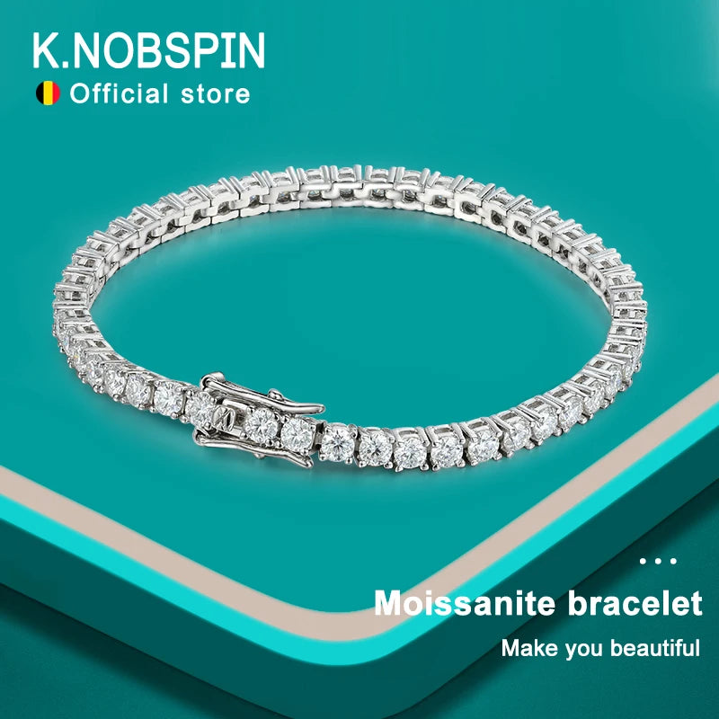 Moissanite Tennis Bracelet