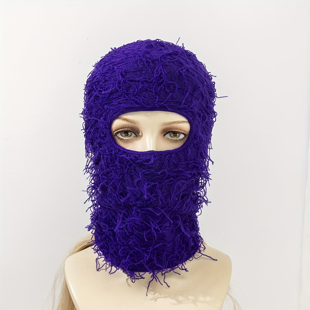 Hip Hop Tassel Balaclava Y2K