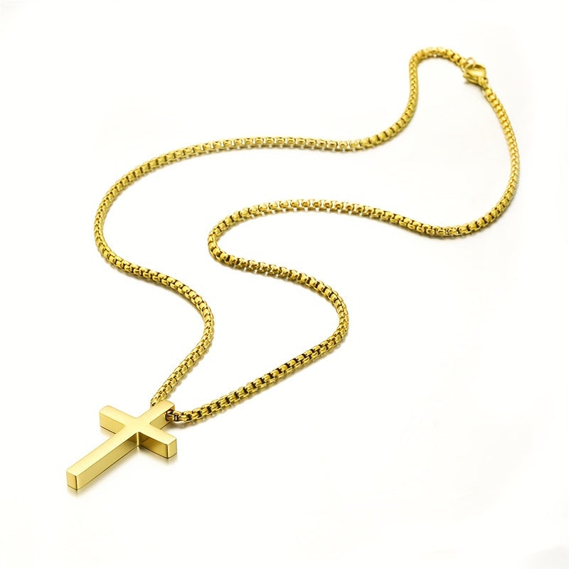 1Pc Cross Pendant Necklace