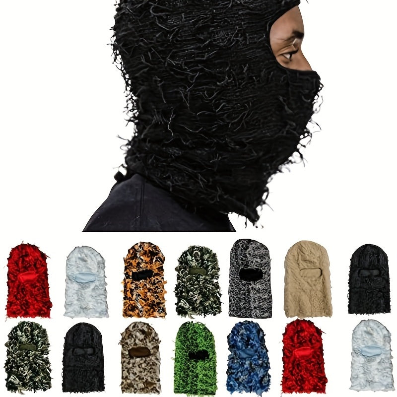 Hip Hop Tassel Balaclava Y2K