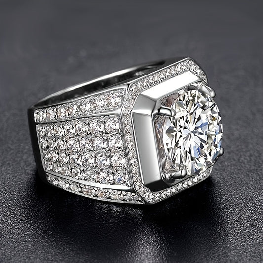 1pc Moissanite Ring